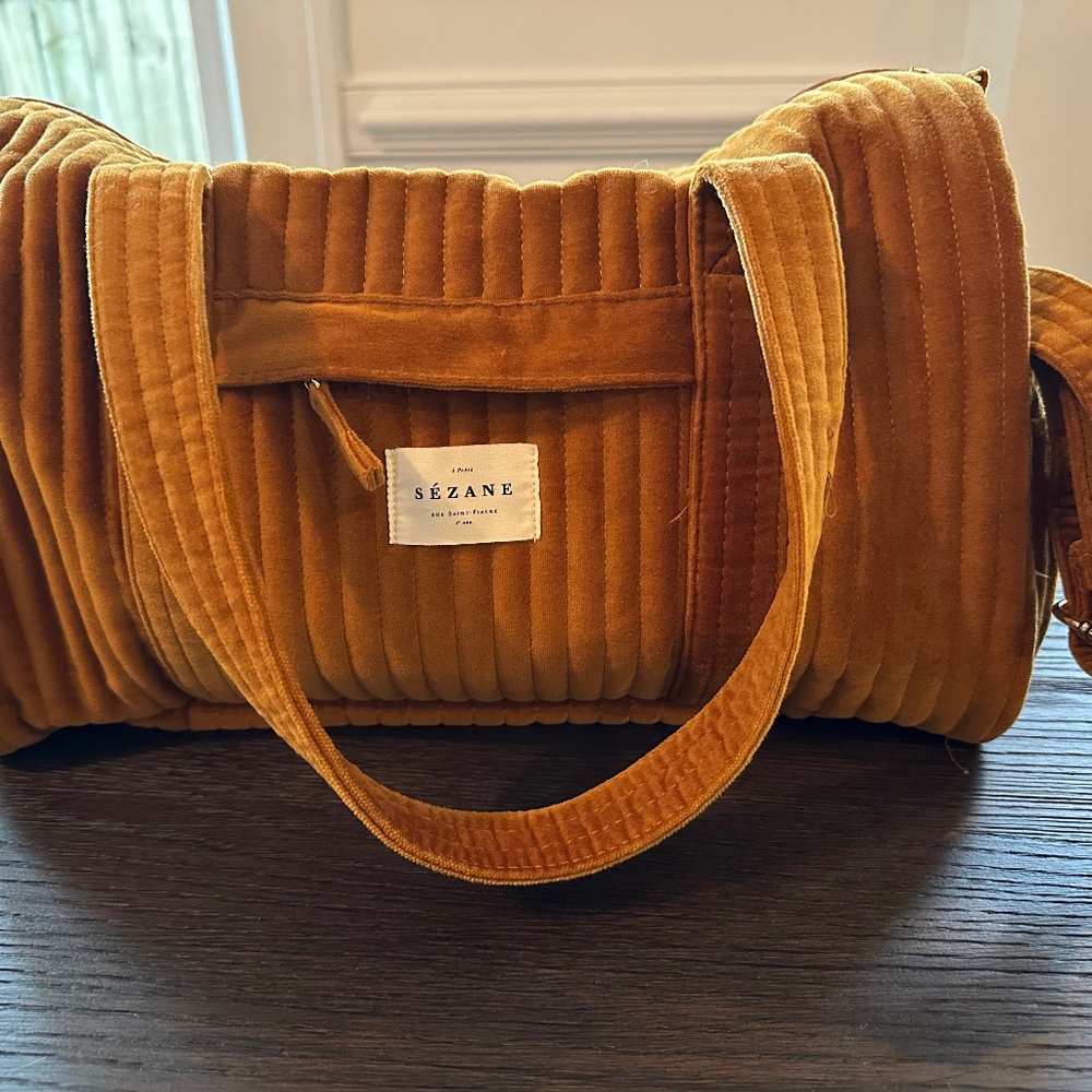 Sezane Quilted Overnight Bag - TU